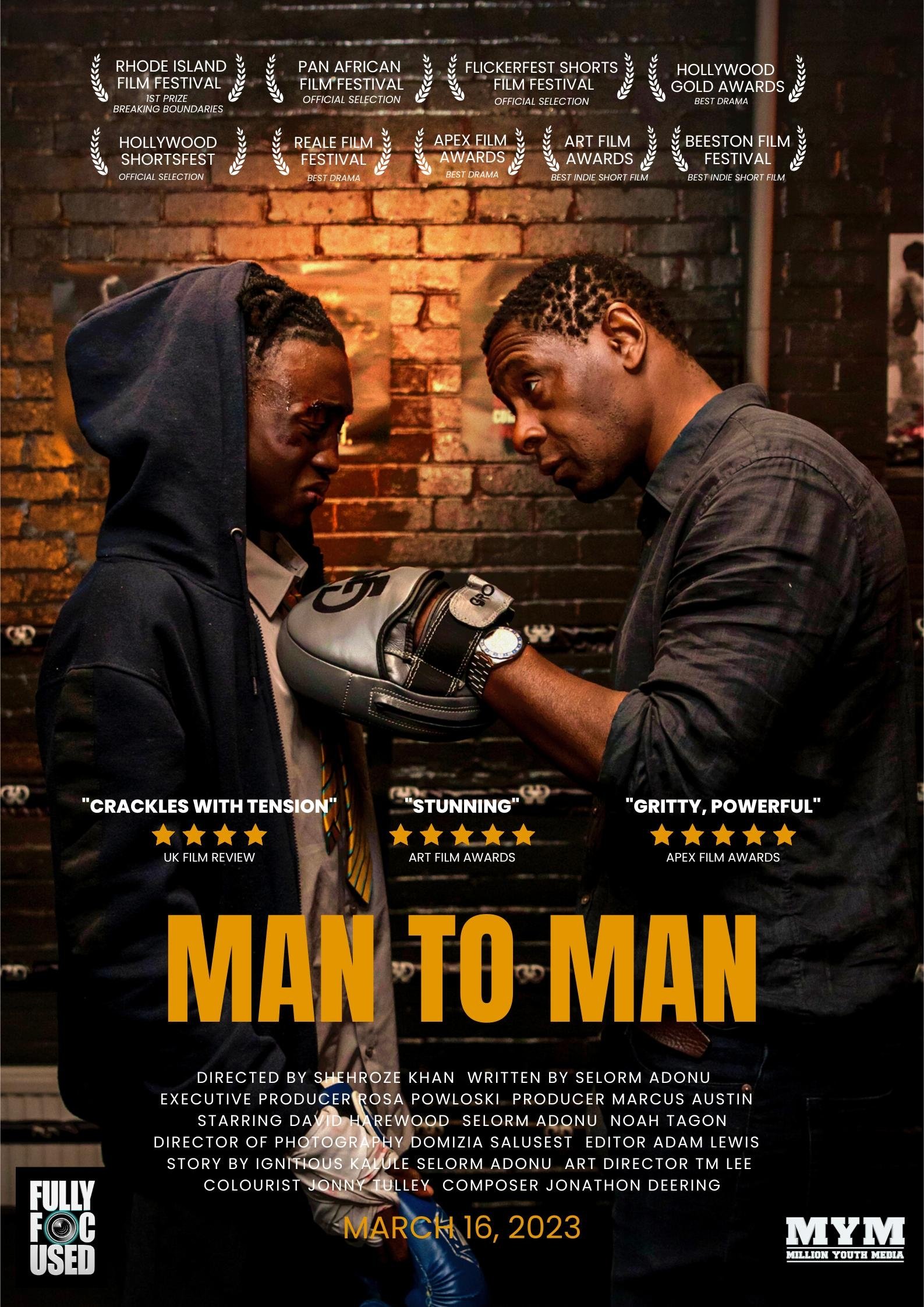 Affiche du film Man to Man