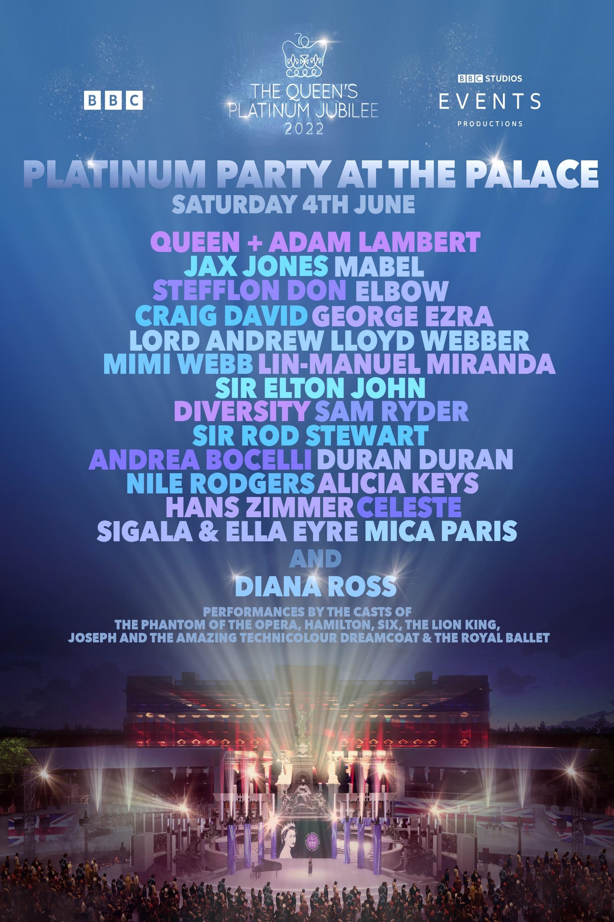 Affiche du film Platinum Party at the Palace