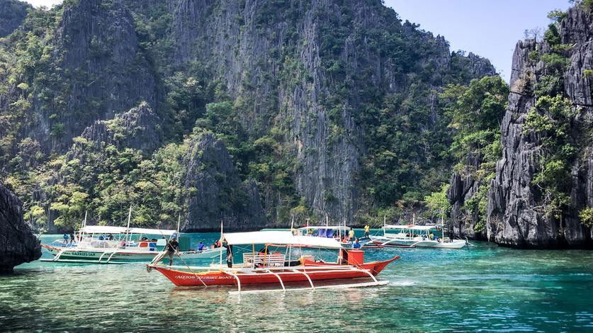 Die heißen Quellen von Coron