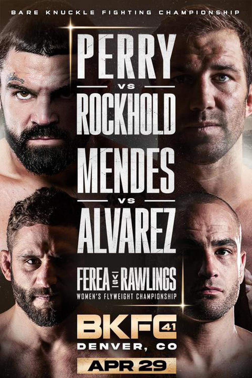 Affiche du film BKFC 41: Perry vs. Rockhold