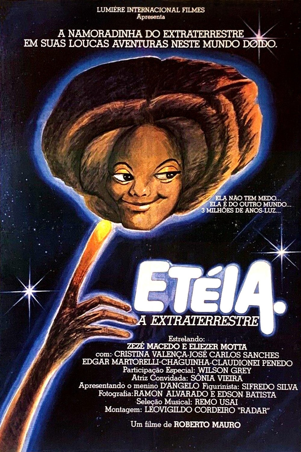 Poster de Etéia, a Extraterrestre em Sua Aventura no Rio