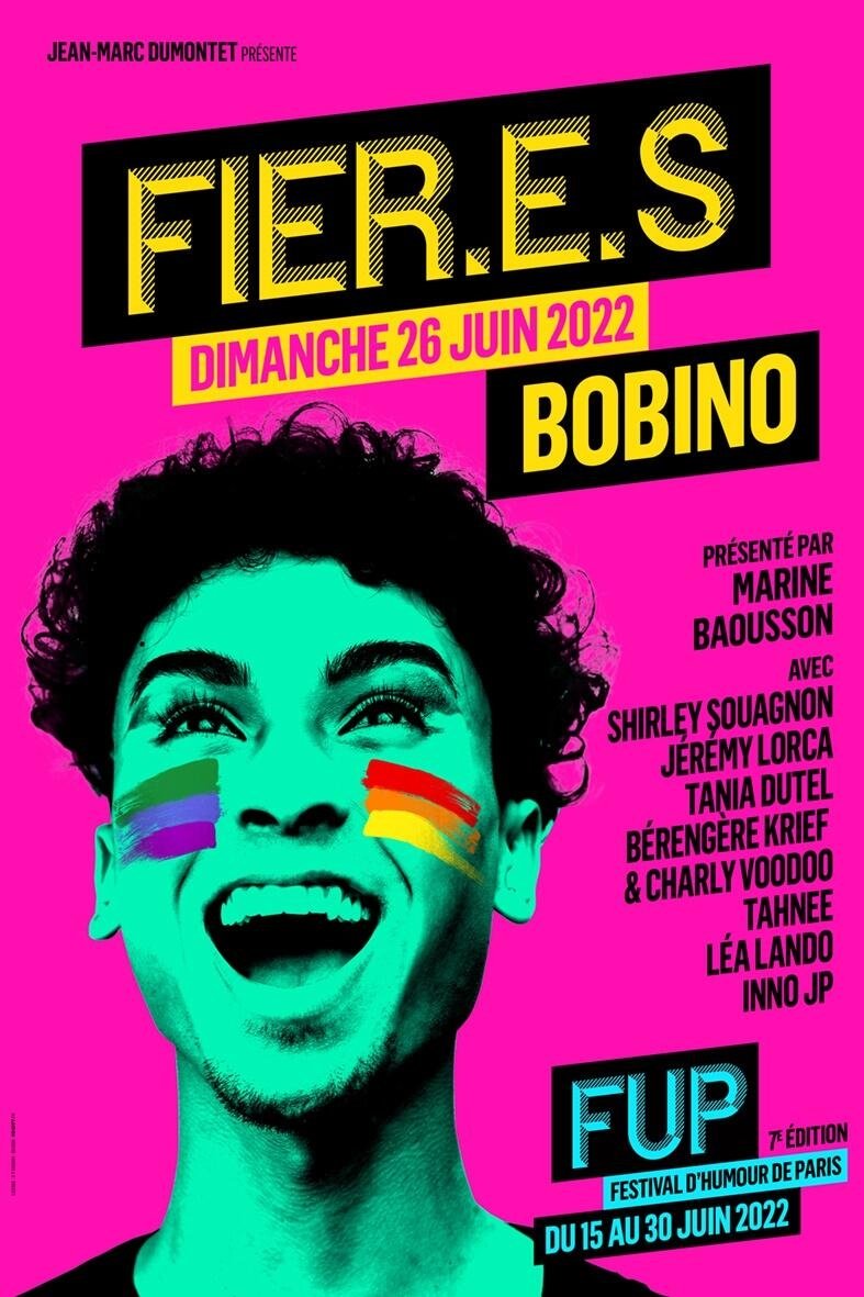 Poster de Festival d'humour de Paris : Fier.e.s