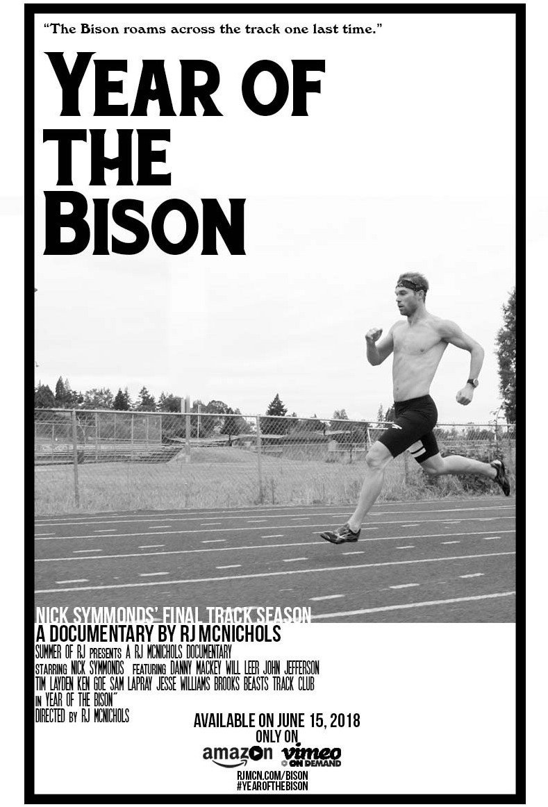 Poster de Year of The Bison: A portrait of Nick Symmonds In his Final Track Season