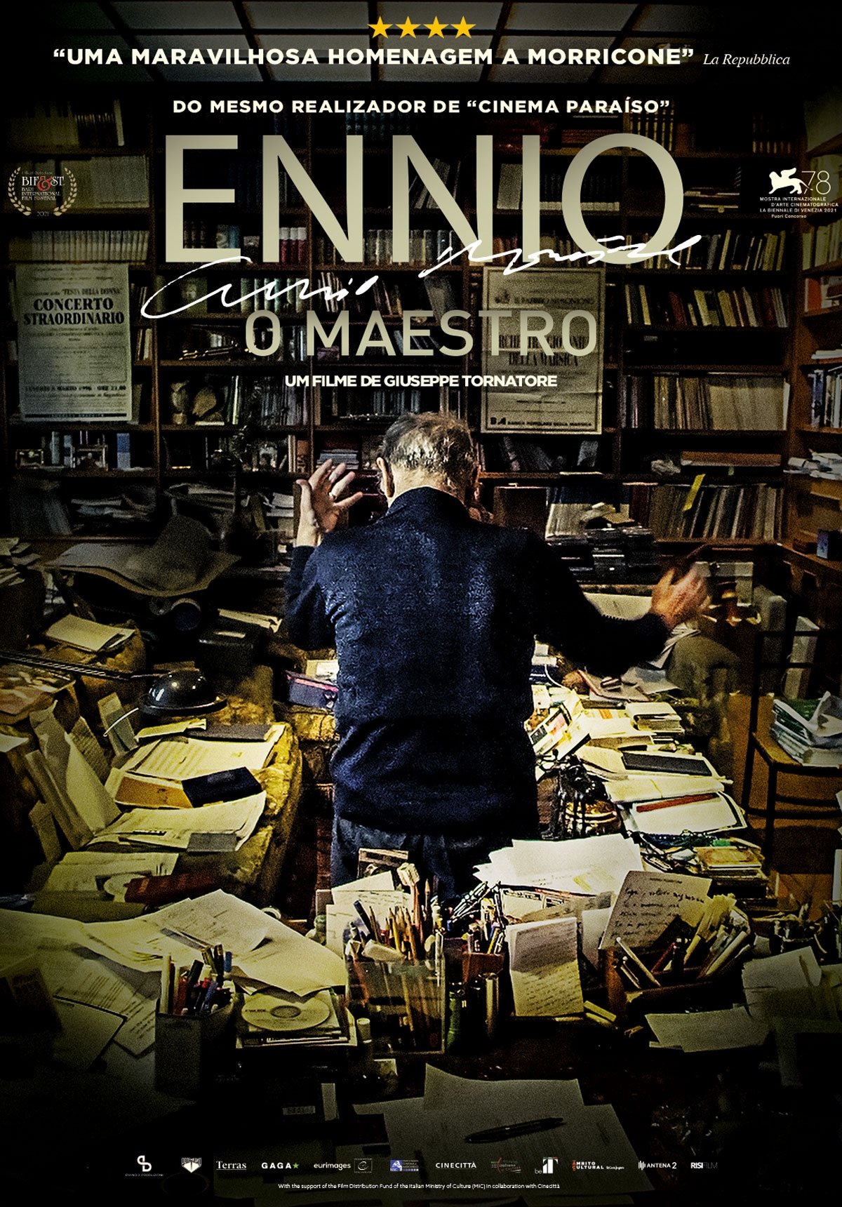 Poster de Ennio, o Maestro