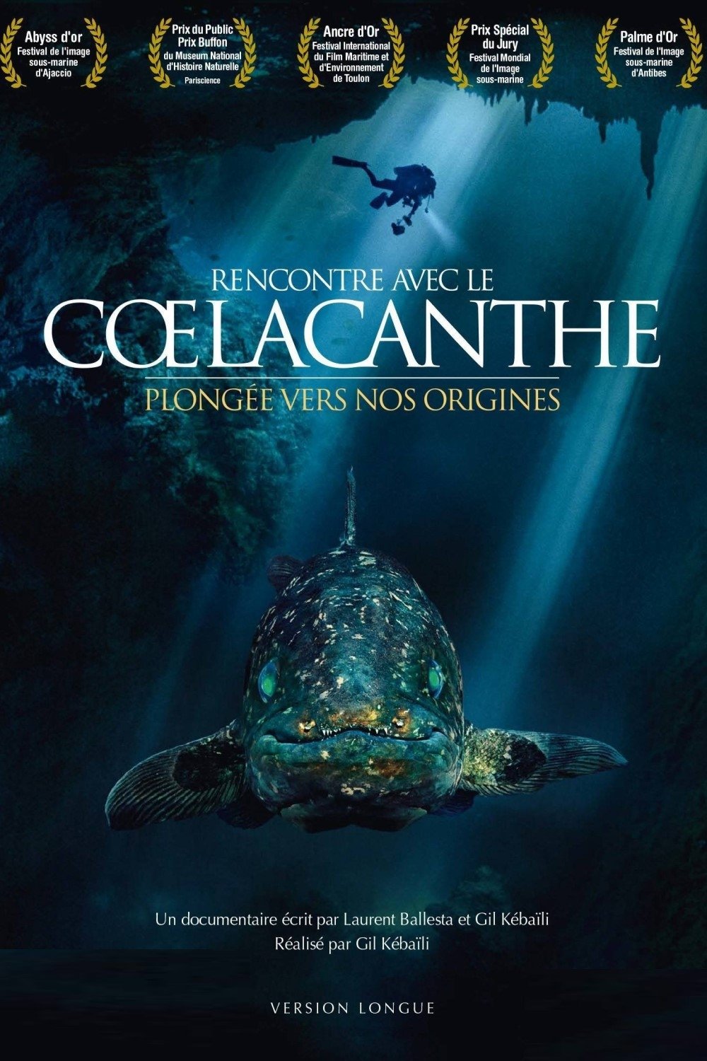Poster de Le Cœlacanthe, plongée vers nos origines