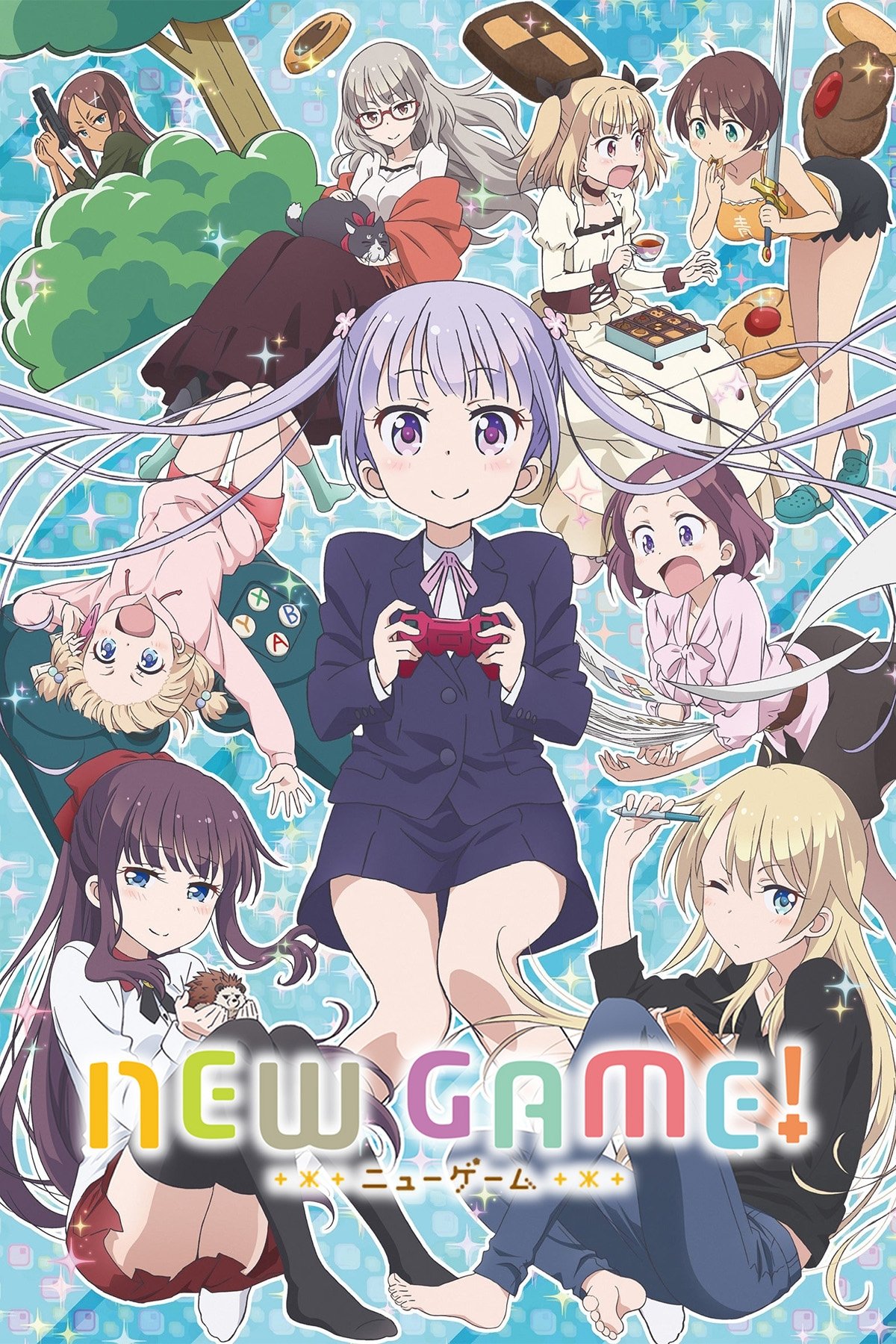 Poster de New Game!