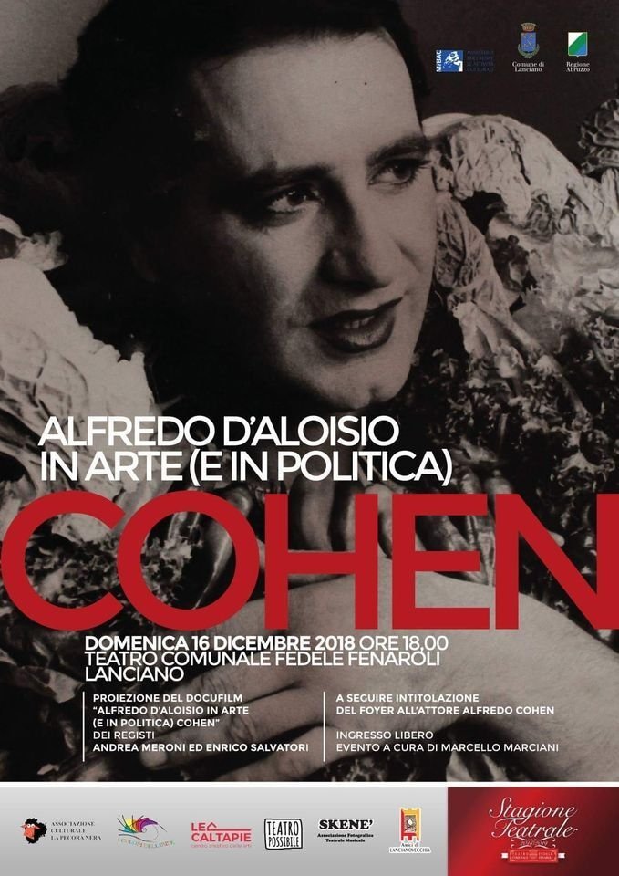 Poster de Alfredo D'Aloisio in arte (e in politica) Cohen