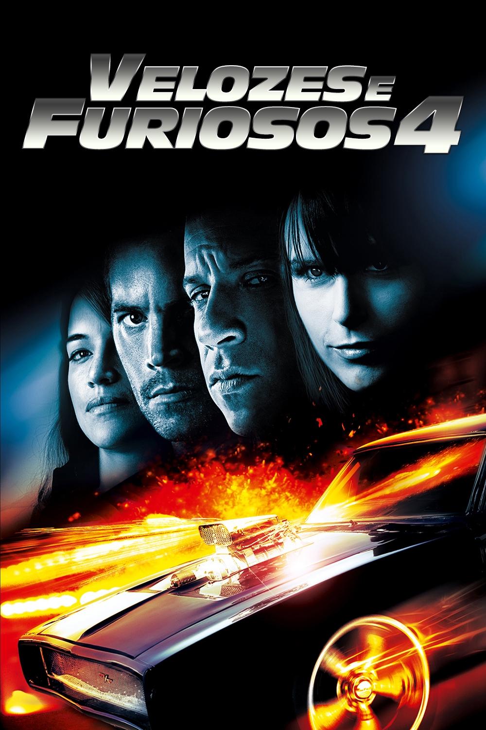 Poster de Velozes e Furiosos 4