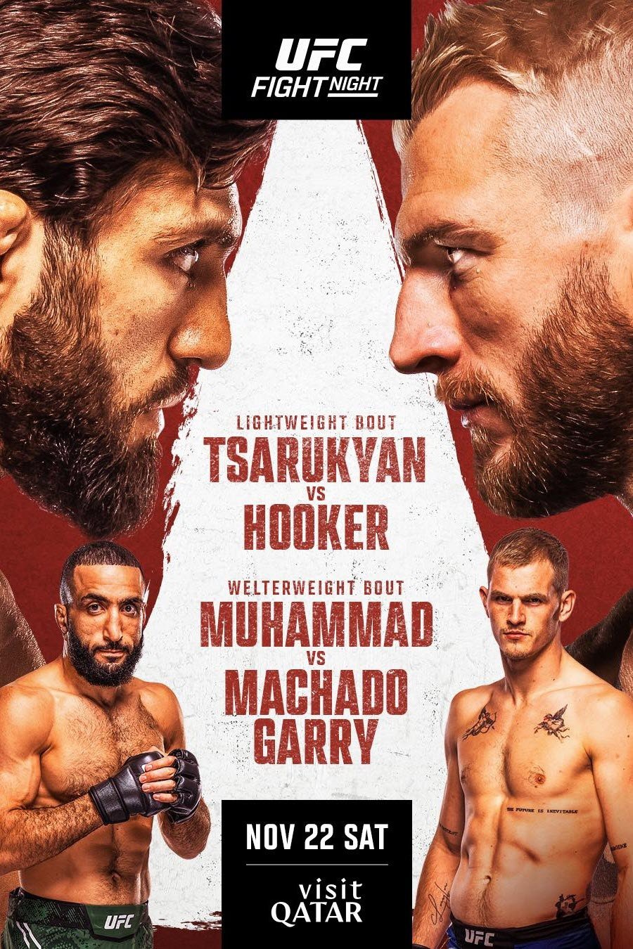 Poster de UFC Fight Night 264: Tsarukyan vs. Hooker