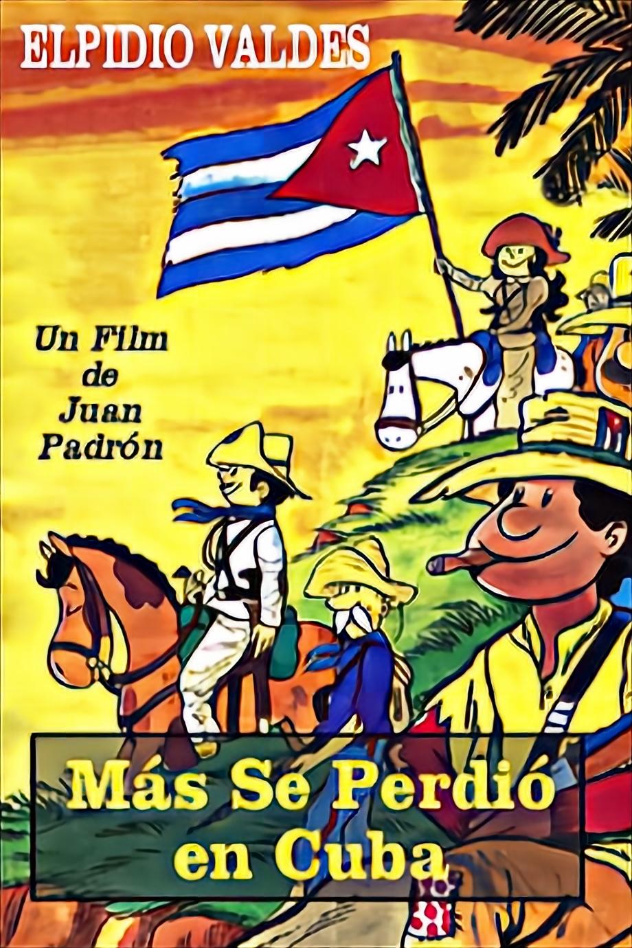 Poster de Más se perdió en Cuba