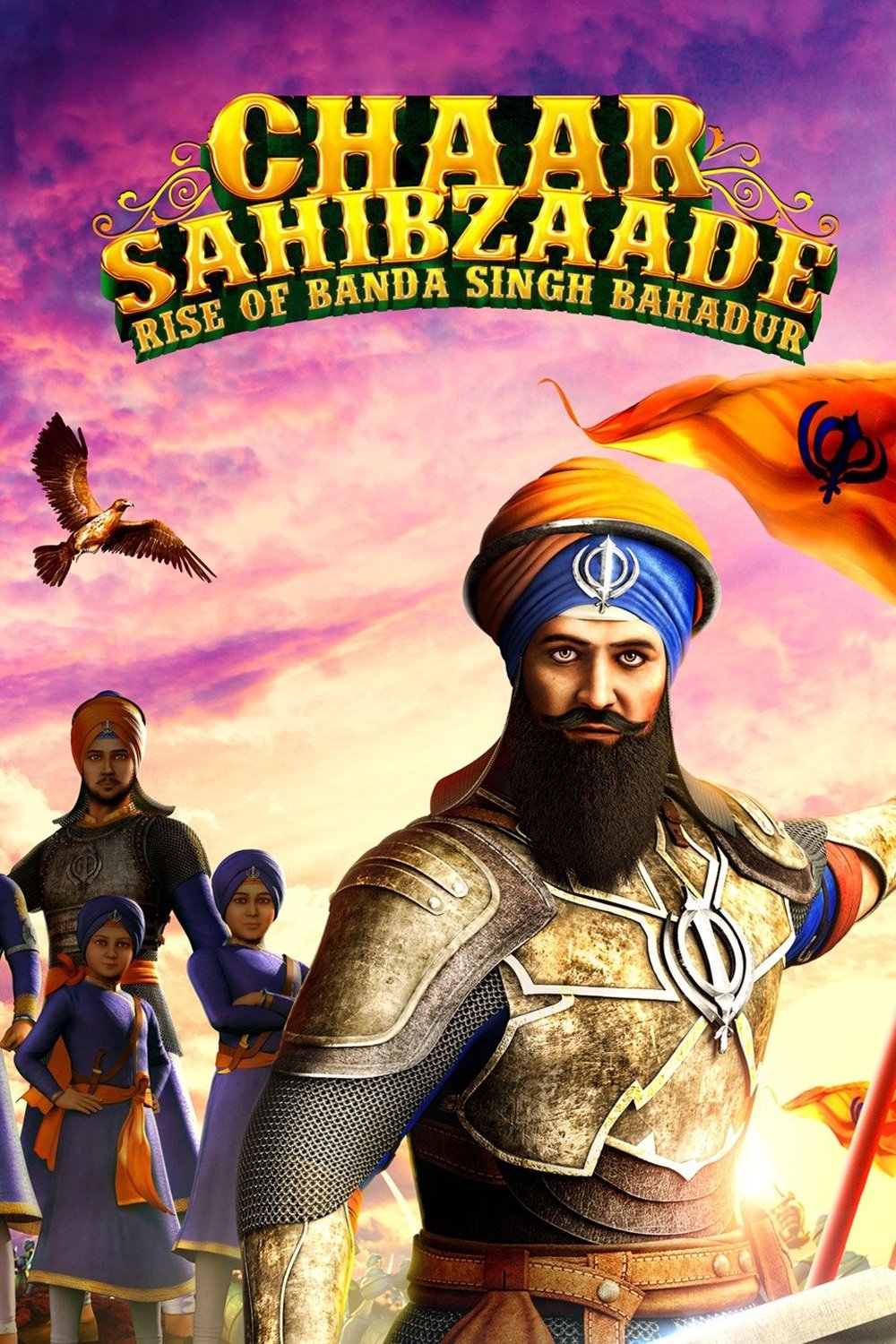 Poster de ਚਾਰ ਸਾਹਿਬਜ਼ਾਦੇ: ਬੰਦਾ ਸਿੰਘ ਬਹਾਦਰ ਦਾ ਉਭਾਰ