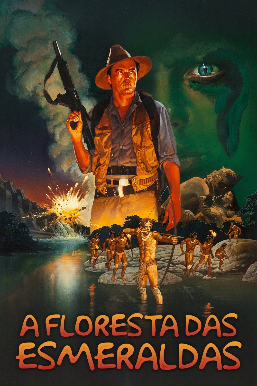 Poster de A Floresta das Esmeraldas
