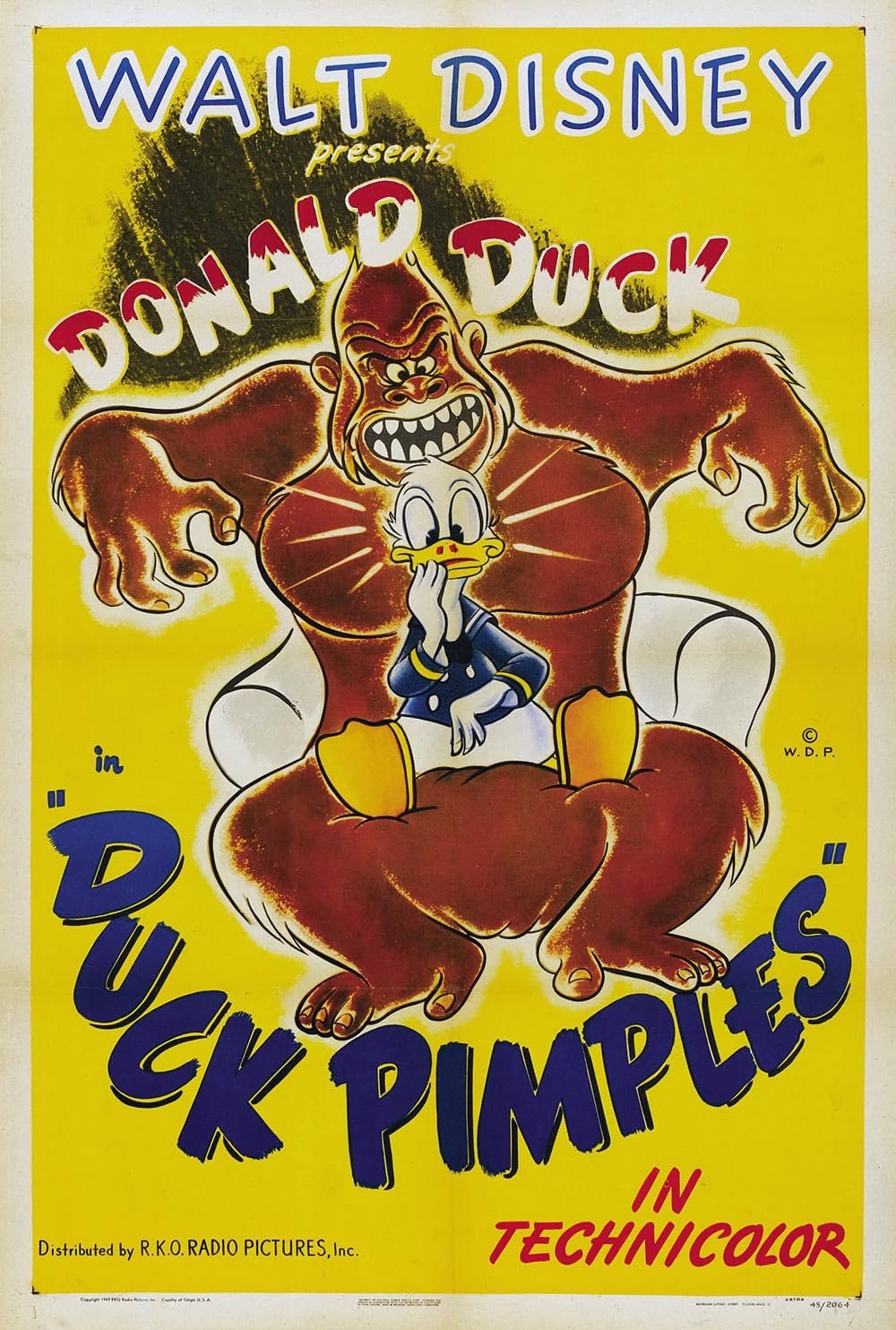 Donald Pimples Poster