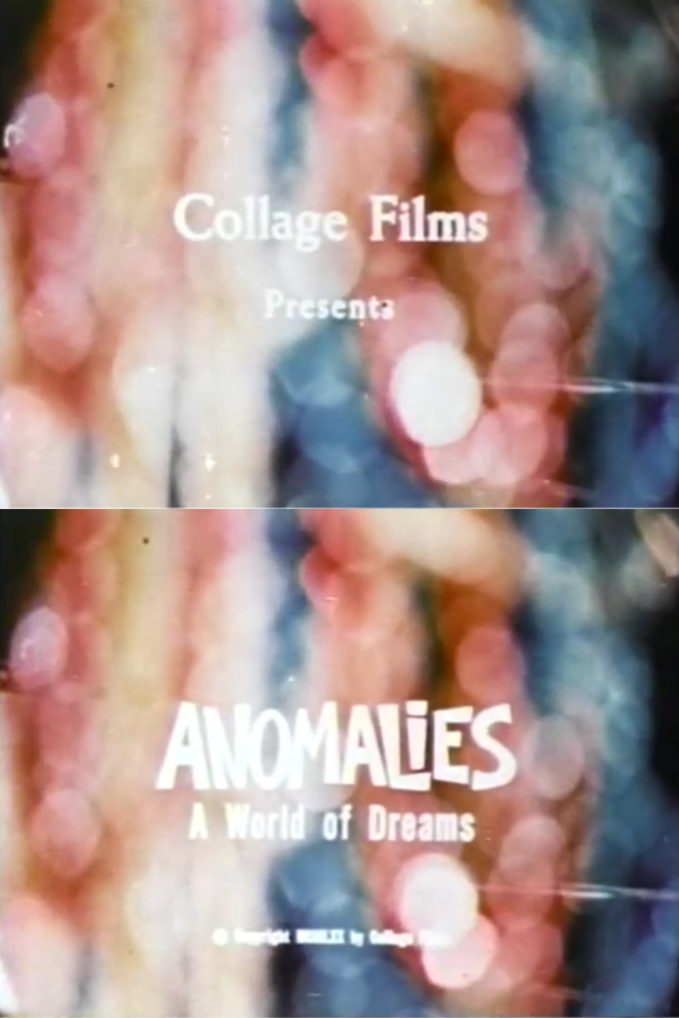 Poster de Anomalies: A World of Dreams