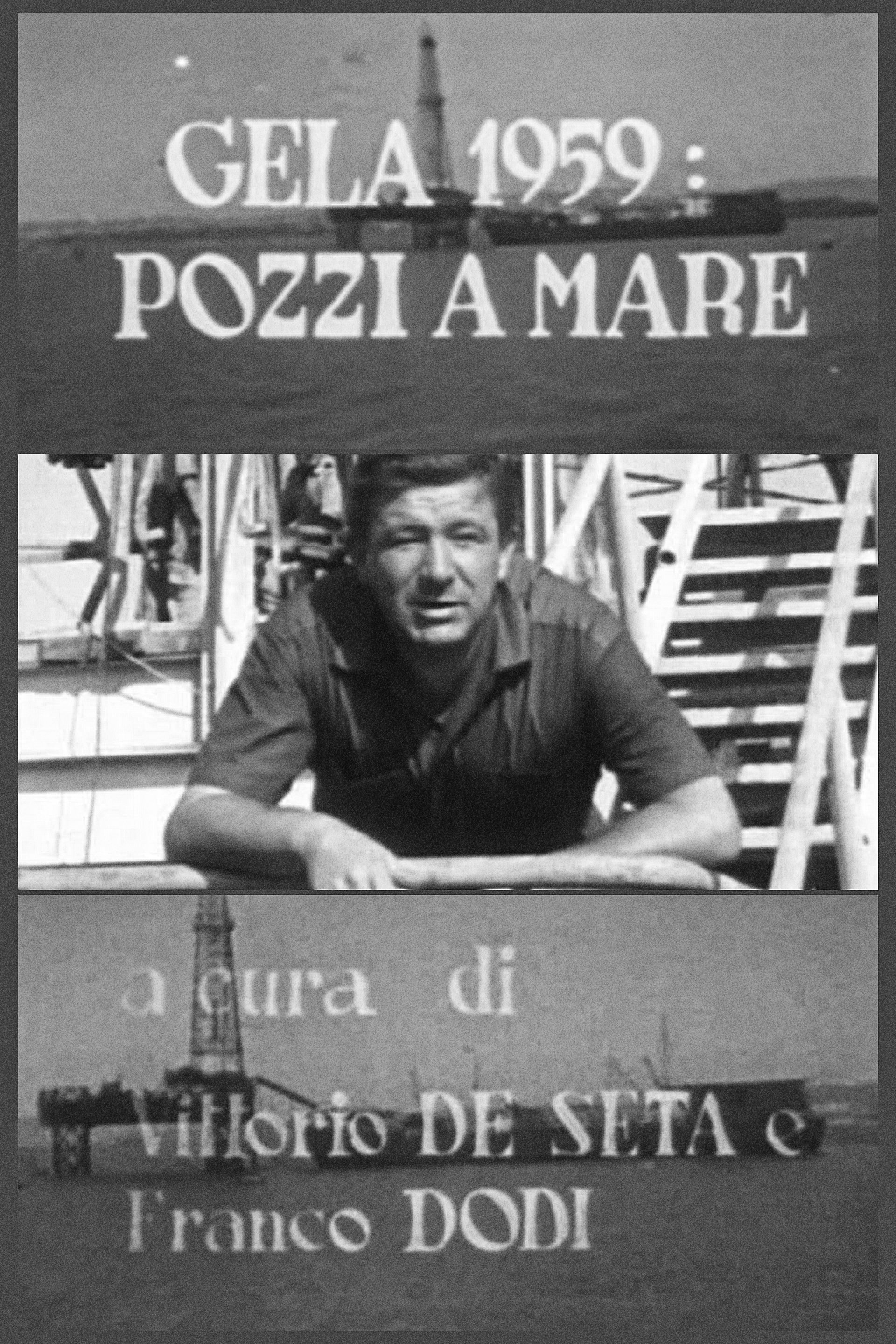 Poster de Gela 1959: Pozzi a mare
