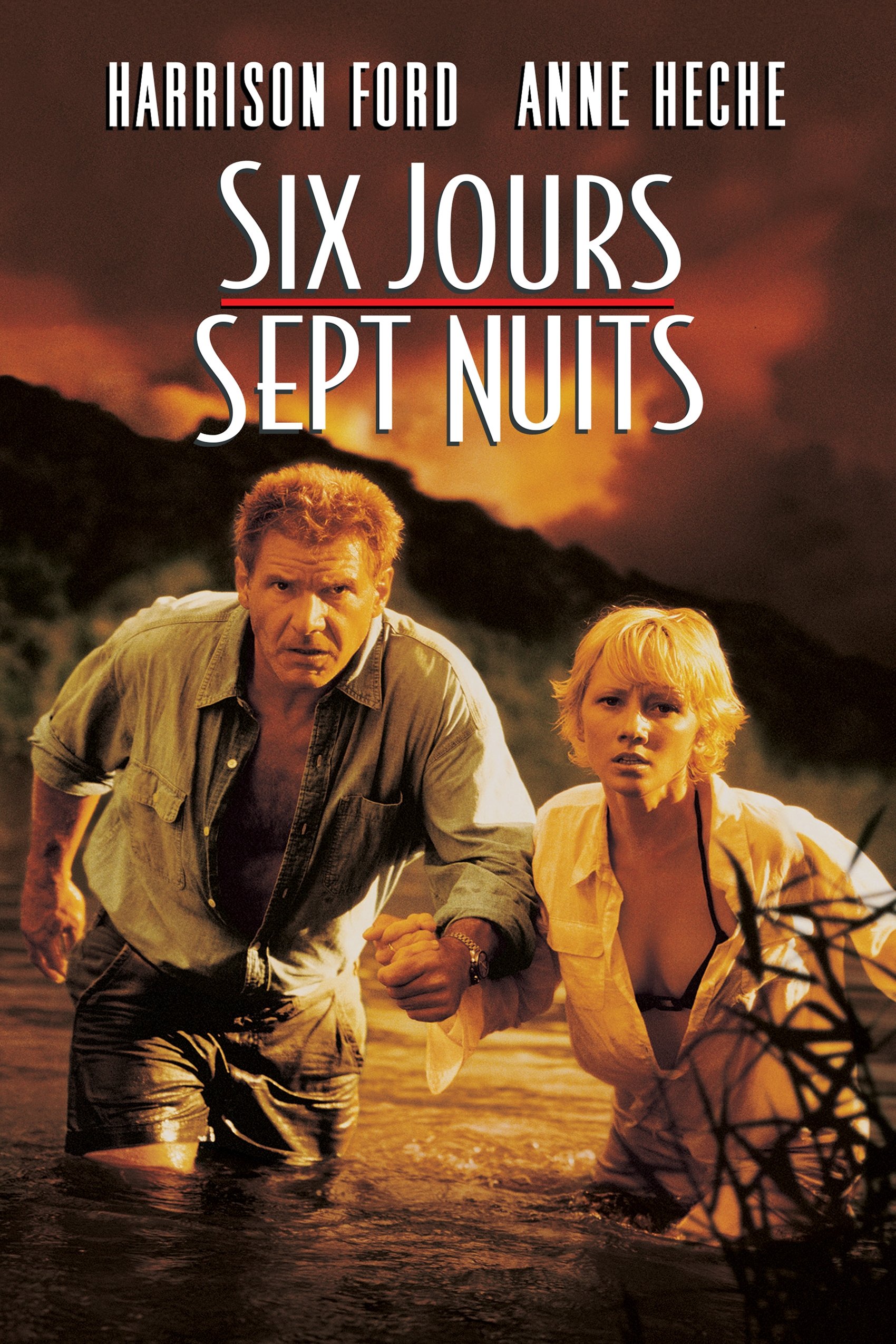 Affiche du film Six jours sept nuits
