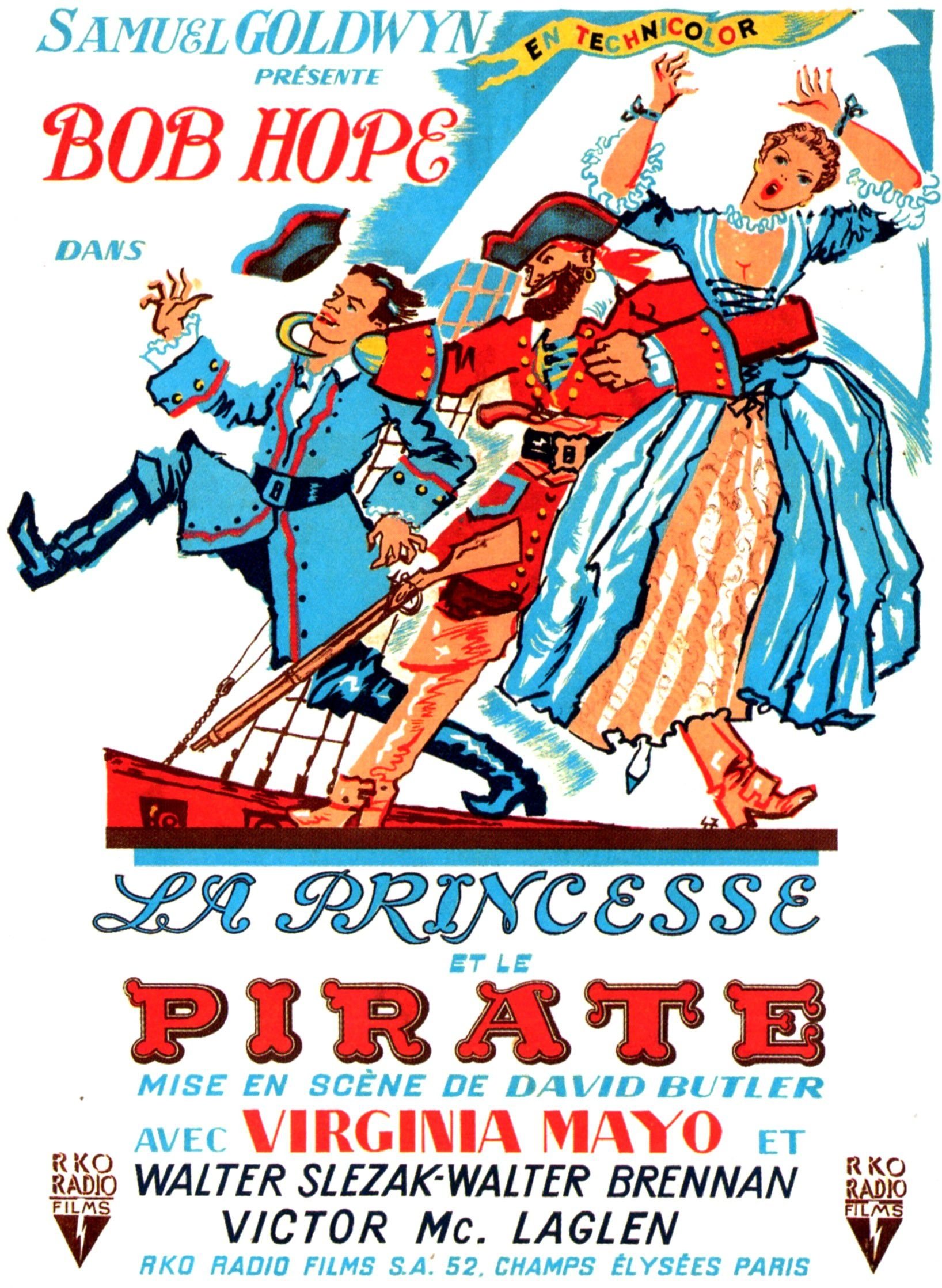 Affiche du film La Princesse et le Pirate