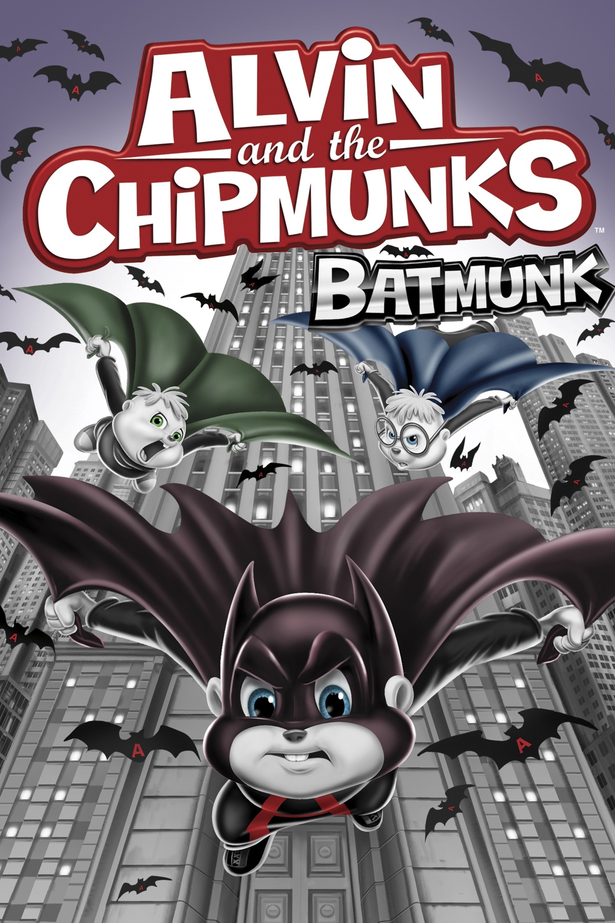 Affiche du film Alvin and the Chipmunks: Batmunk