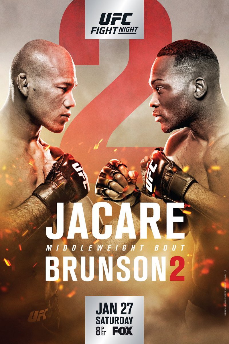 Poster de UFC on Fox 27: Jacaré vs. Brunson 2