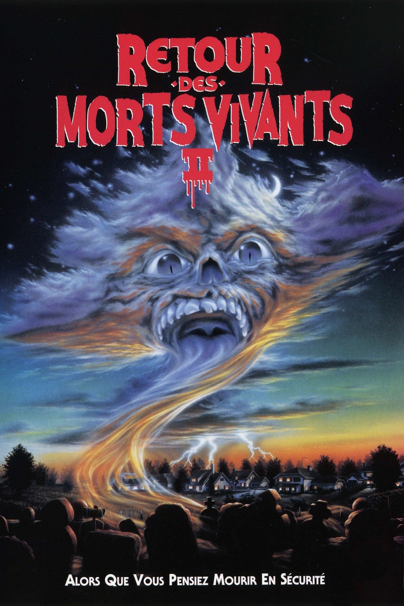 Affiche du film Le Retour des morts-vivants 2