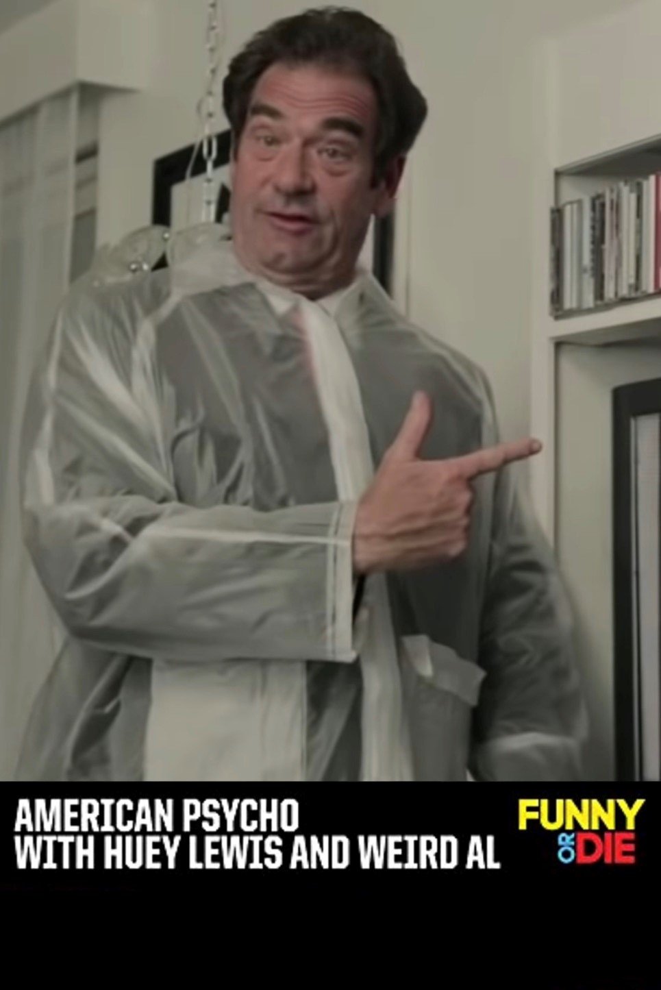 Poster de American Psycho with Huey Lewis and Weird Al