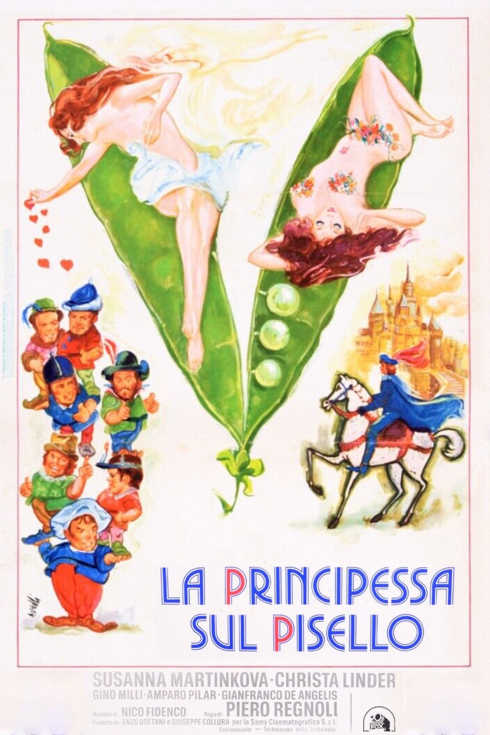 Affiche du film La principessa sul pisello