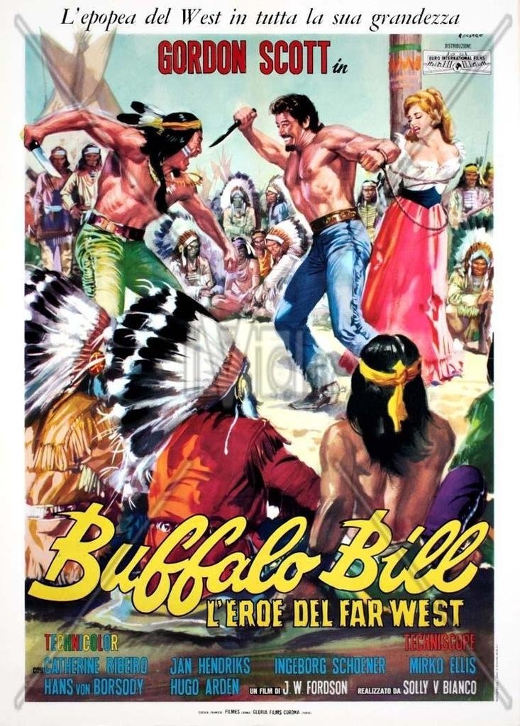 Poster de L'Attaque de Fort Adams (Une aventure de Buffalo Bill)