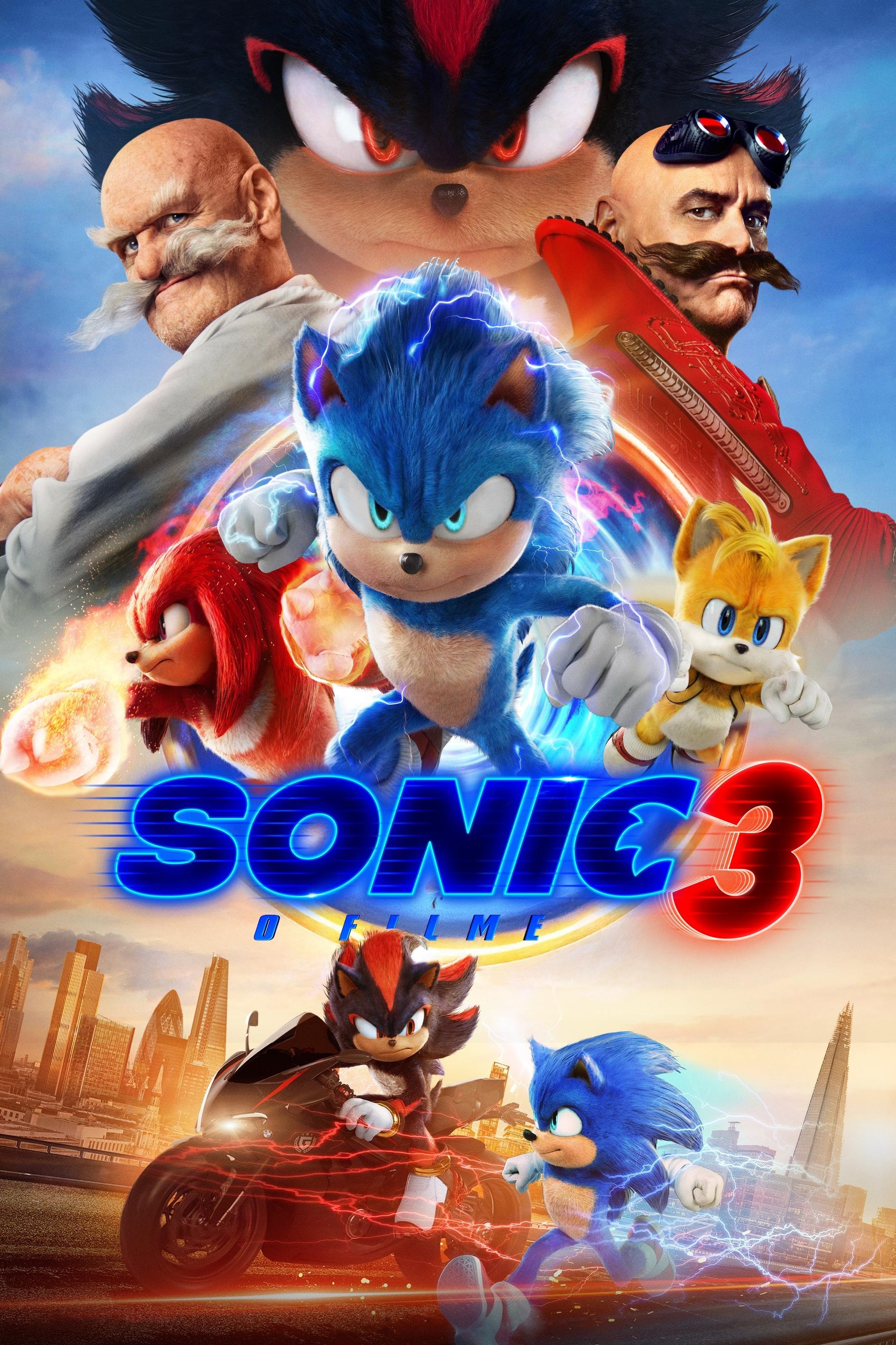 Poster de Sonic 3: O Filme
