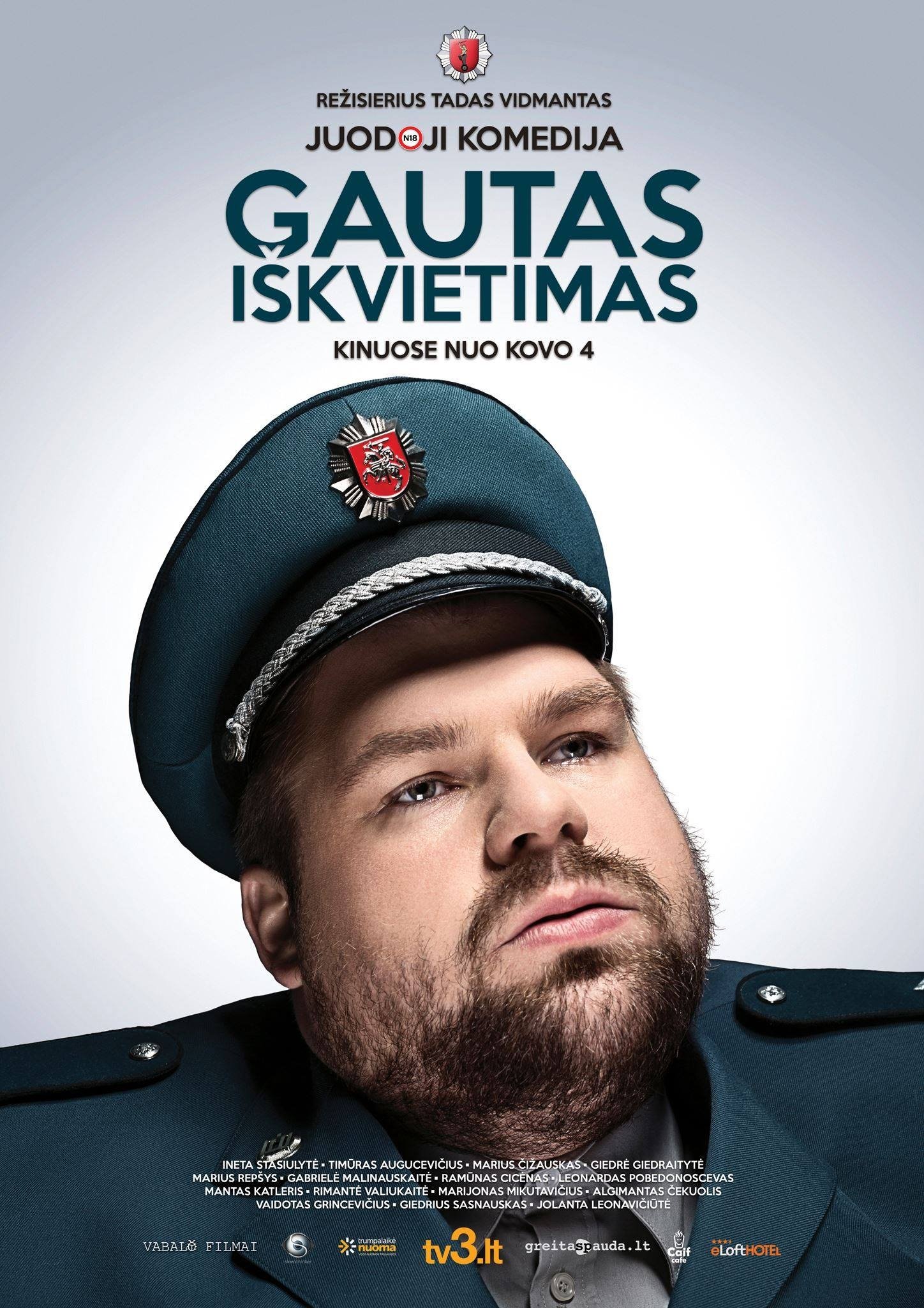Poster de Gautas iškvietimas