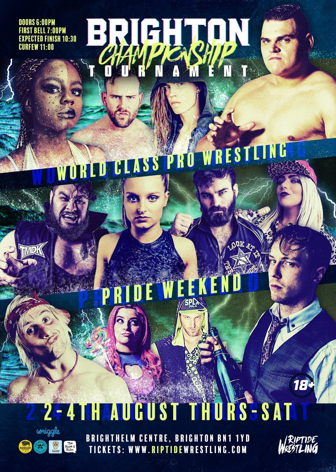 Poster de RIPTIDE: Brighton Championship Tournament - Night 2