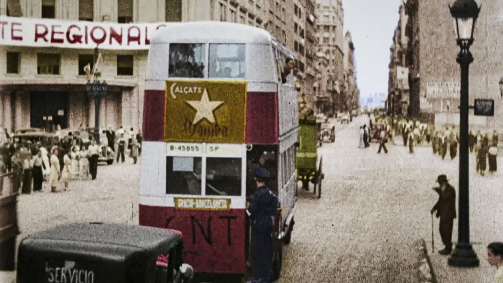 España dividida: la Guerra Civil en color