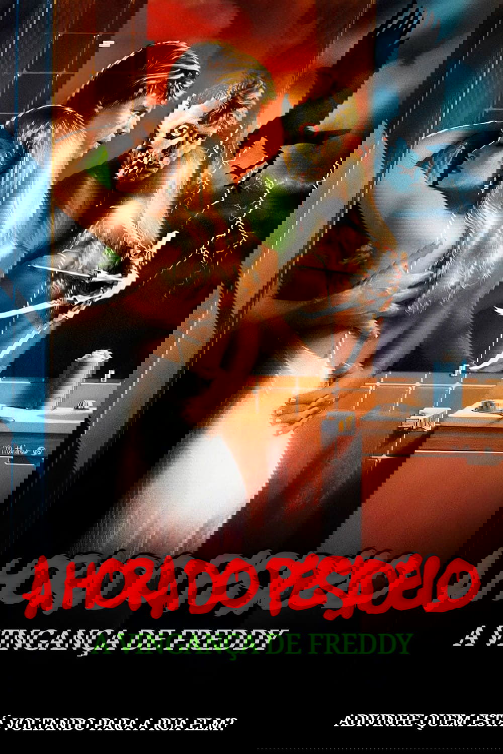 Poster de A Hora do Pesadelo 2: A Vingança de Freddy
