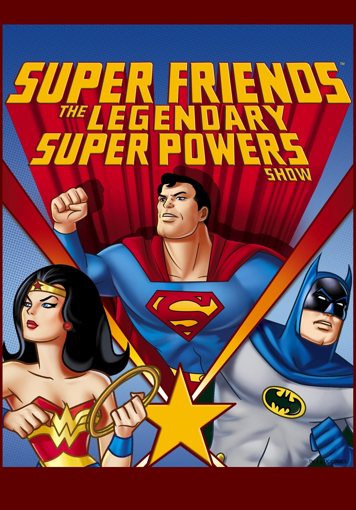 Poster de Super Amigos O lendario show de poderes