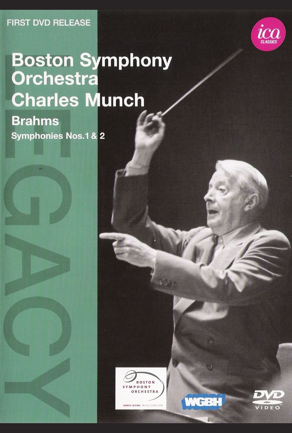 Poster de Brahms: Symphonies Nos. 1 & 2 - Charles Munch