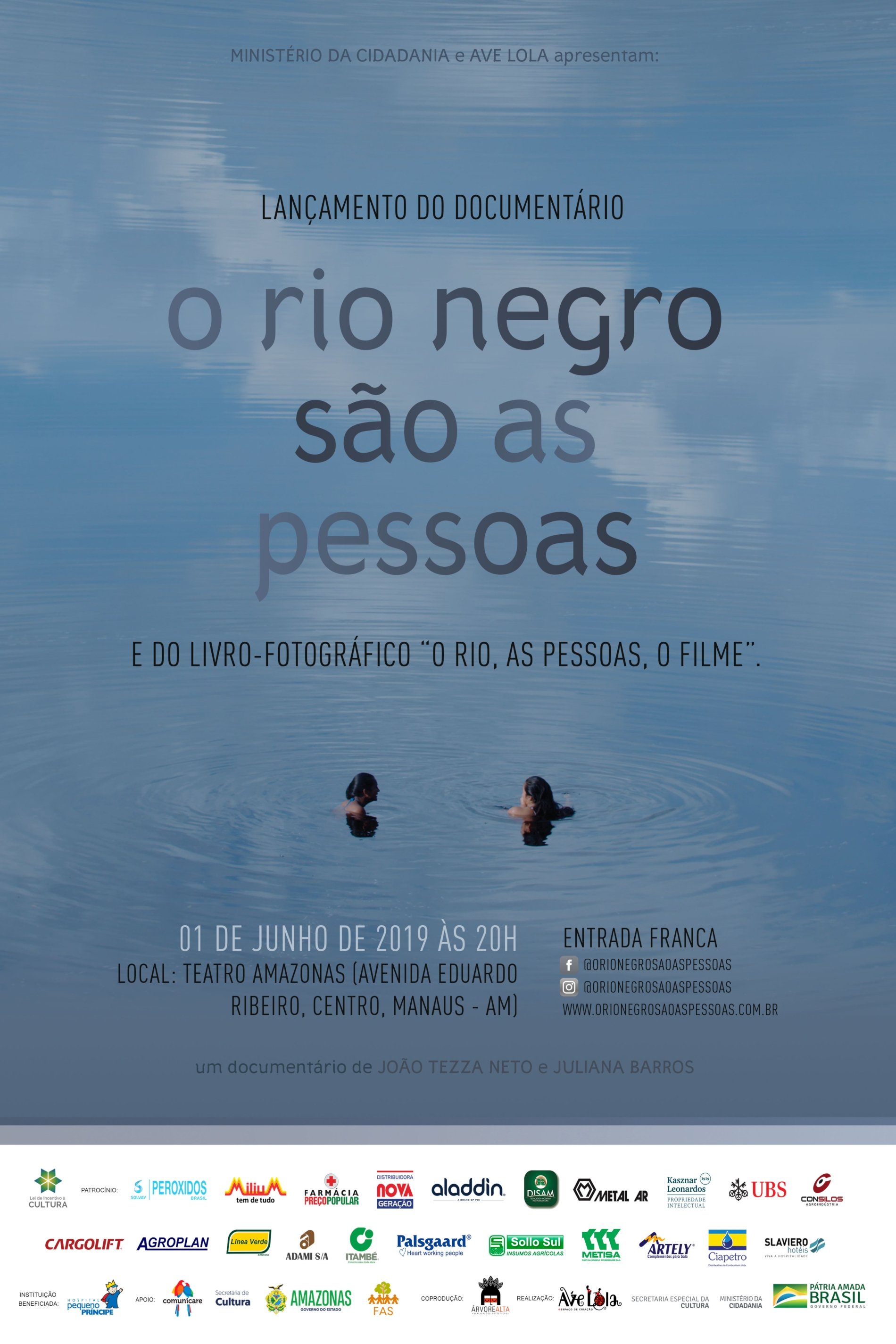 Poster de O Rio Negro São as Pessoas