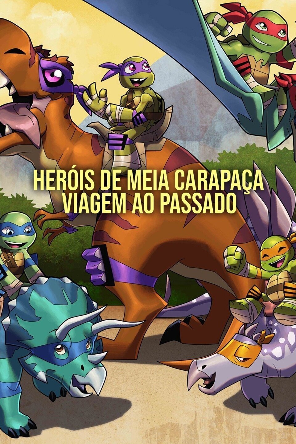 Poster de Heróis de meia carapaça: Viagem ao Passado
