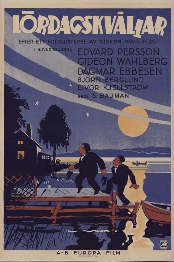 Lördagskvällar Poster