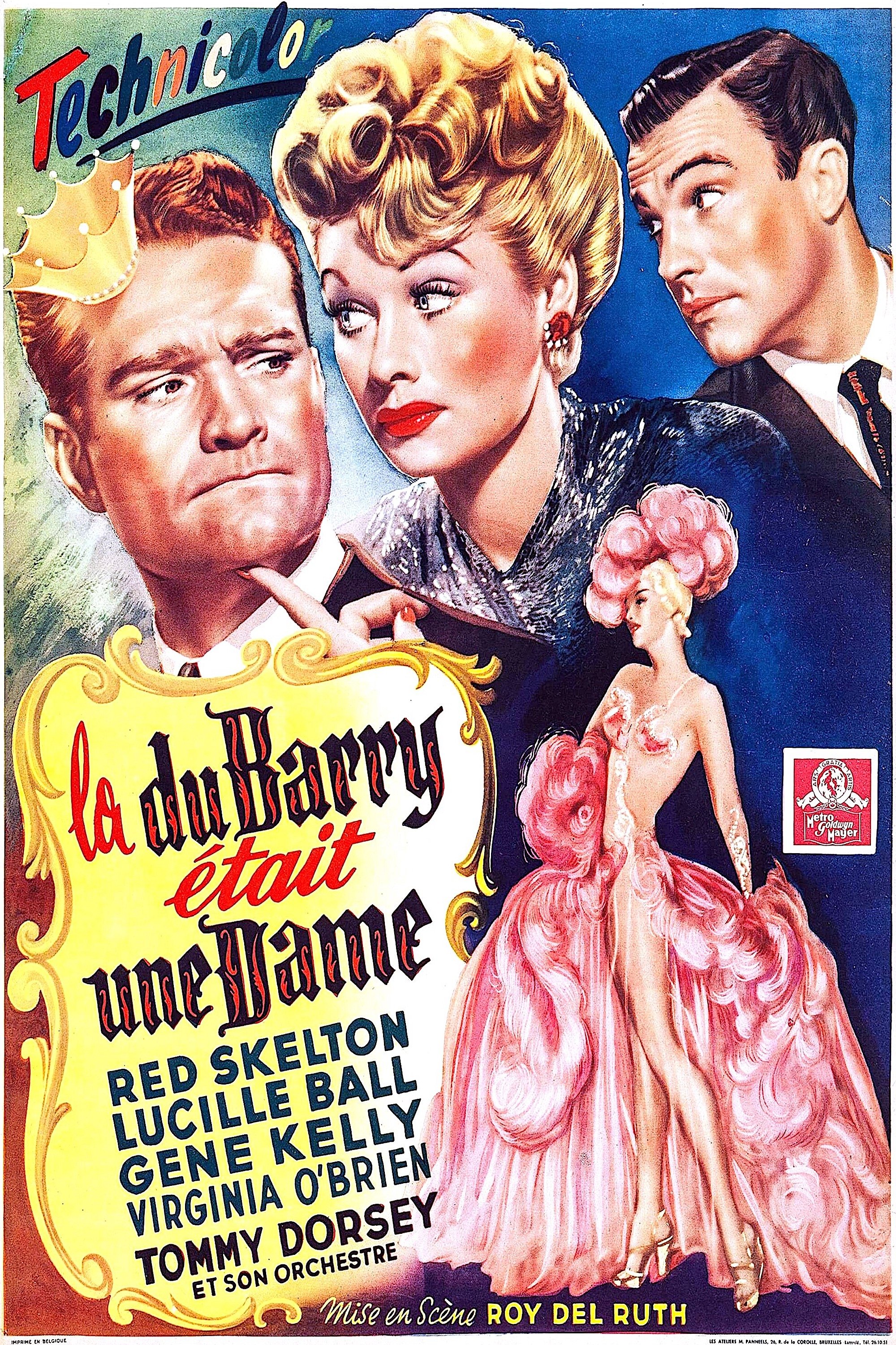 Affiche du film Du Barry Was a Lady