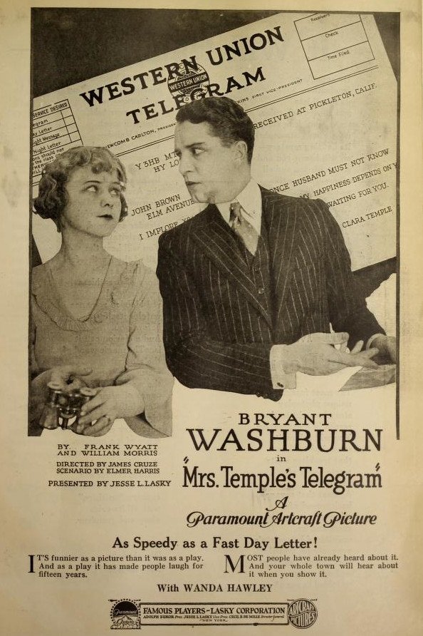 Poster de Mrs. Temple's Telegram