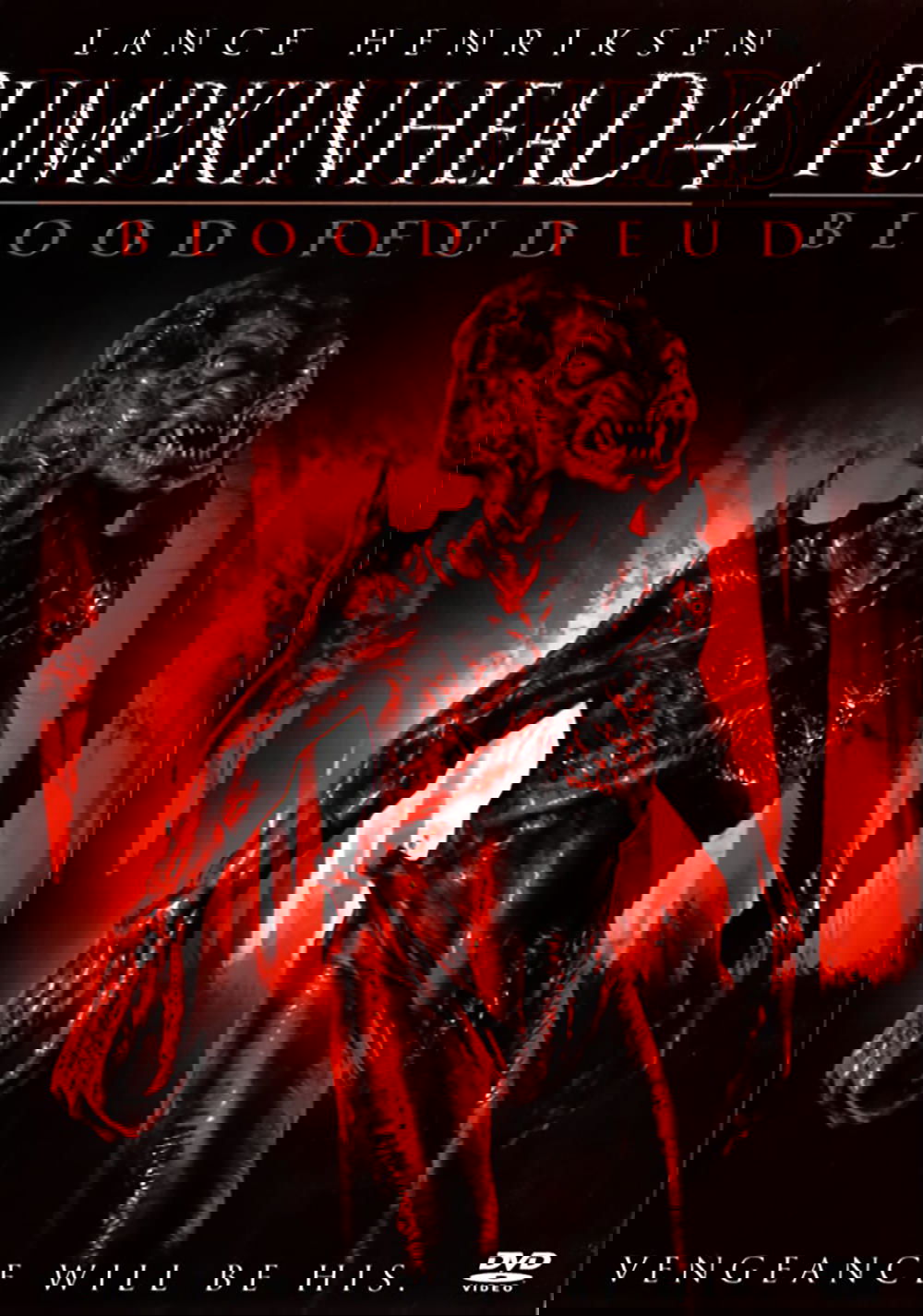Poster for Pumpkinhead 4: Blood Feud