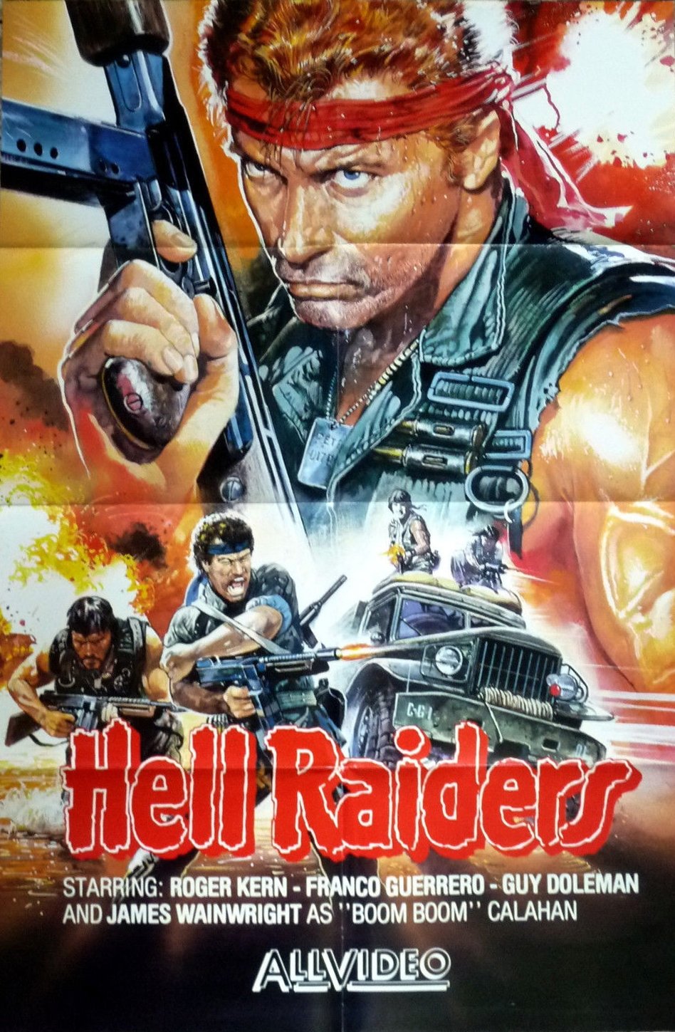 Poster de The Hell Raiders