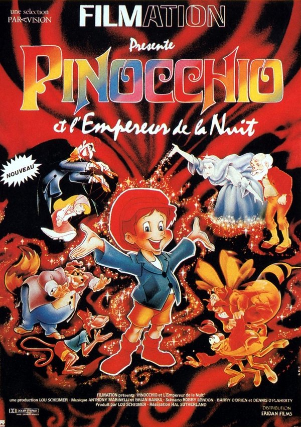 Affiche du film Pinocchio et l'Empereur de la Nuit