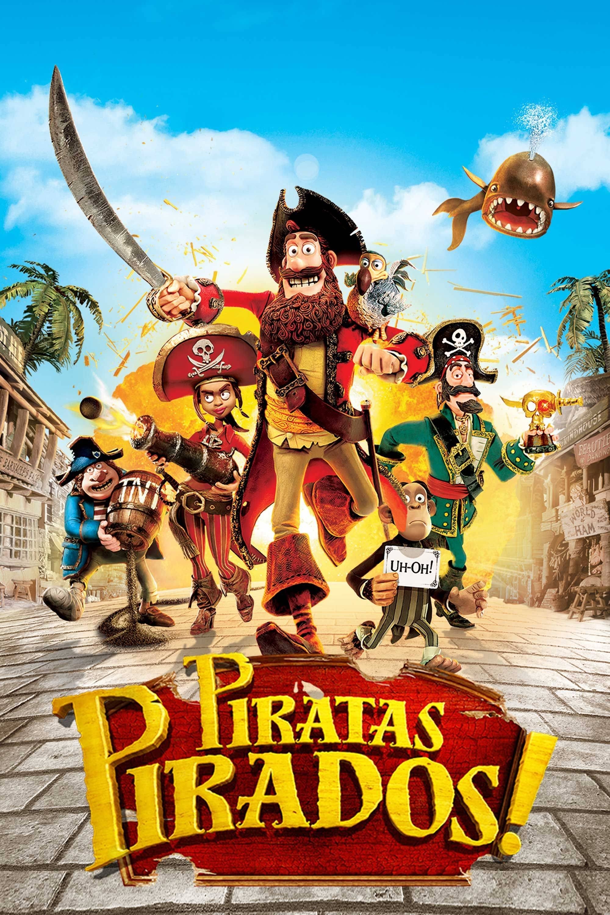Poster de Piratas Pirados!
