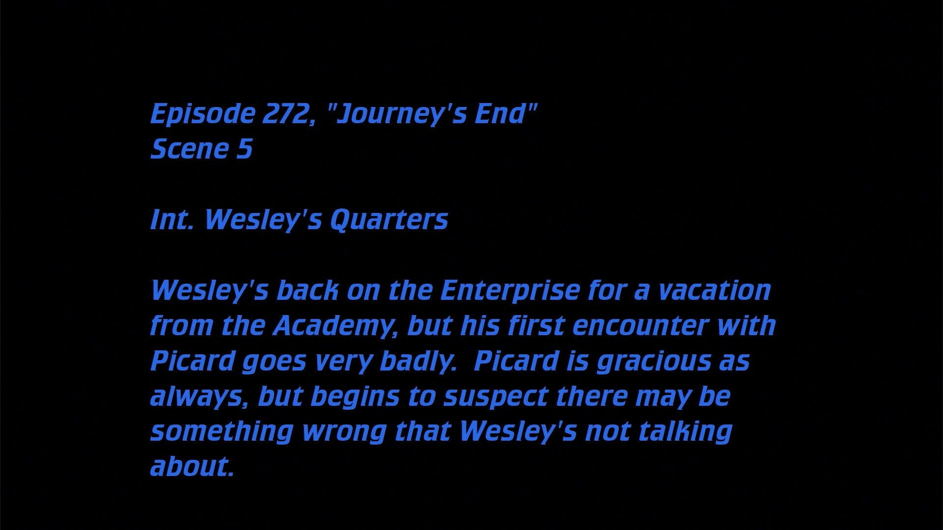 Deleted Scenes: S07E20 – Journey’s End