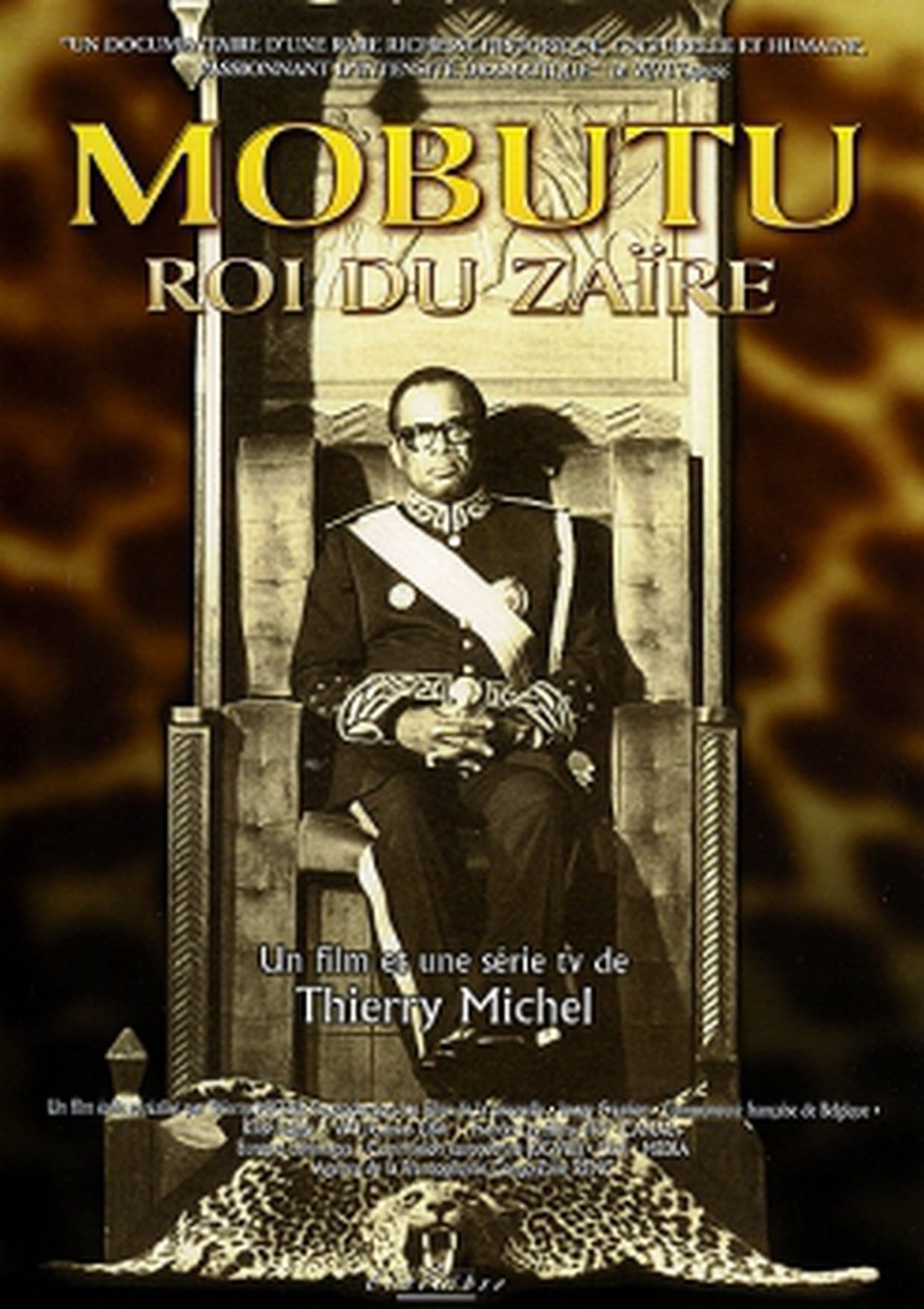 Poster de Mobutu, roi du Zaïre
