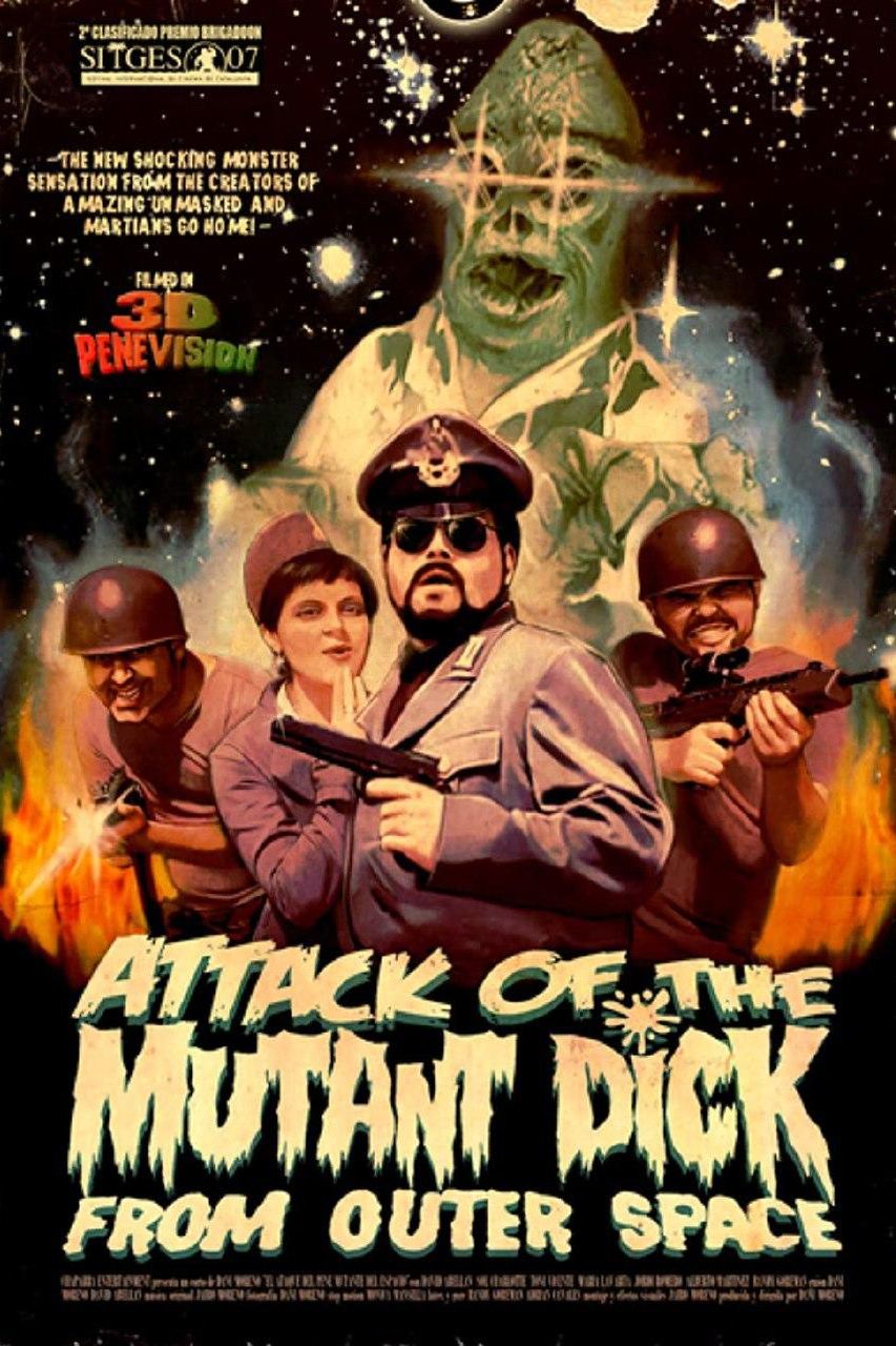Poster de O Ataque do Pênis Mutante do Espaço