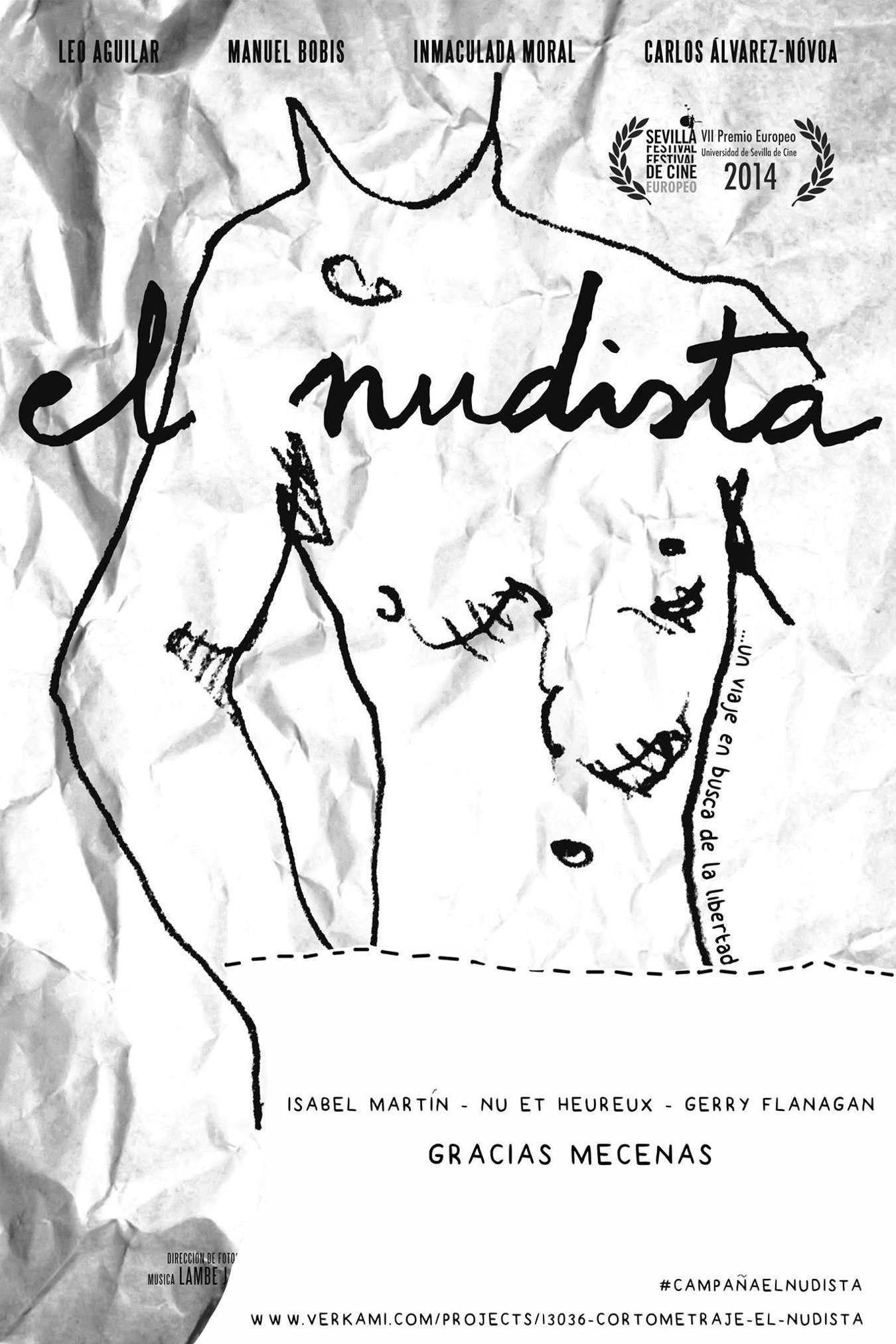 Poster de El Nudista