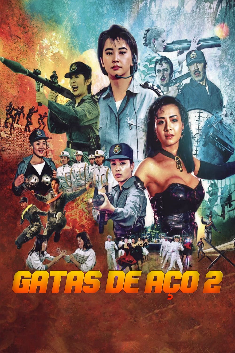 Poster de Gatas de Aço 2