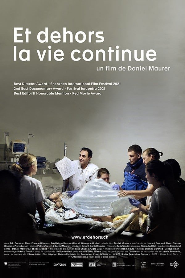 Poster de Et dehors la vie continue