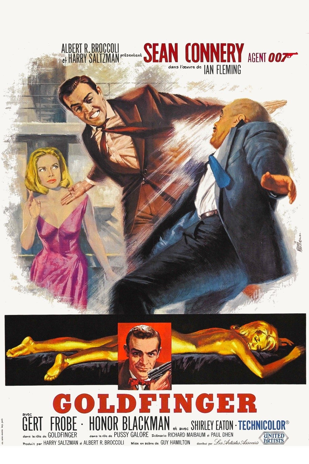 Affiche du film Goldfinger